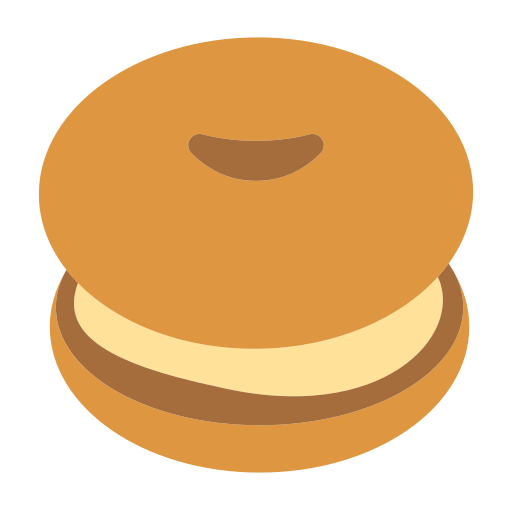 bagel as rendered by Toss Face