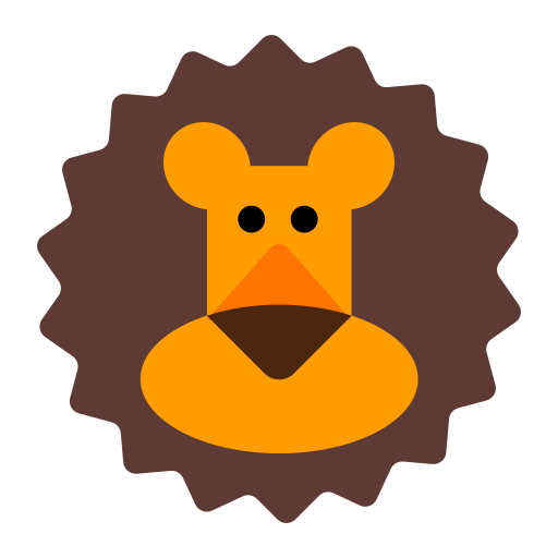 Löwe as rendered by Toss Face