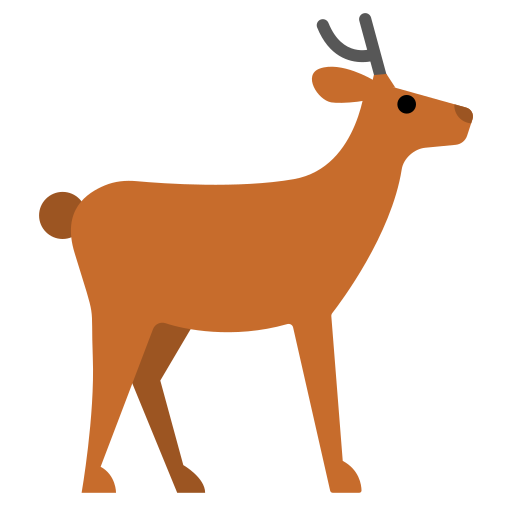 deer as rendered by Toss Face