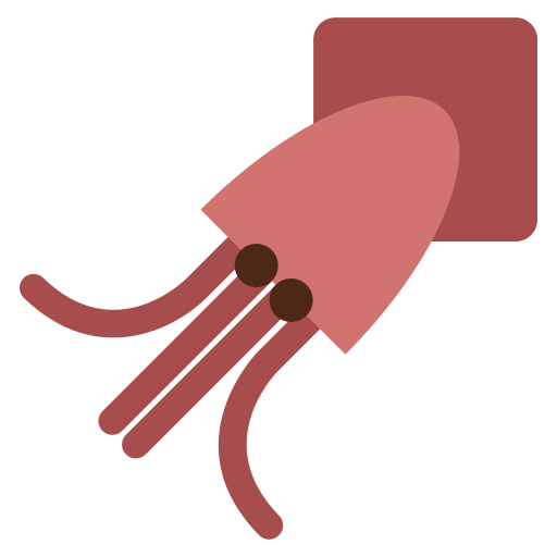 squid as rendered by Toss Face
