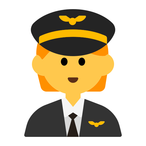 pilot as rendered by Toss Face