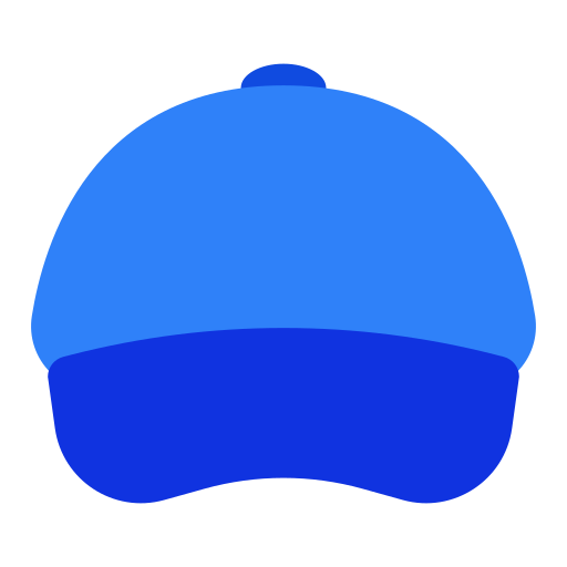 cappello con visiera as rendered by Toss Face