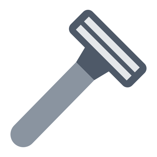 razor as rendered by Toss Face