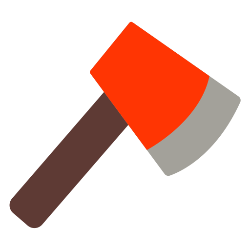 axe as rendered by Toss Face