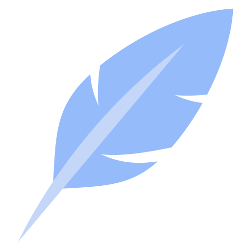piuma as rendered by Toss Face