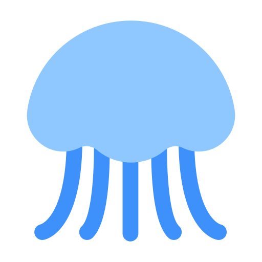 jellyfish as rendered by Toss Face