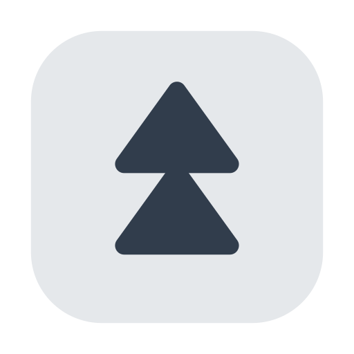 fast up button as rendered by Toss Face