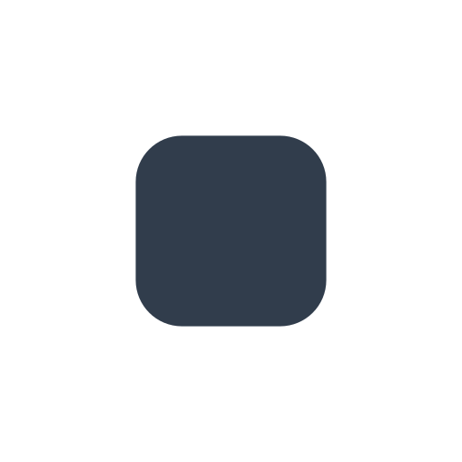 black small square as rendered by Toss Face