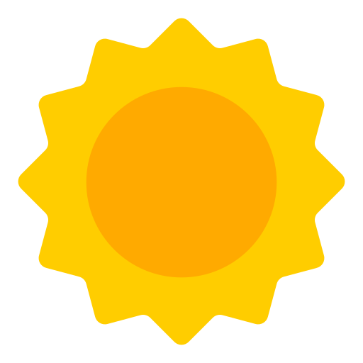 soleil as rendered by Toss Face