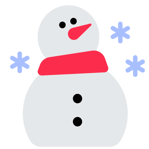 snowman as rendered by Toss Face