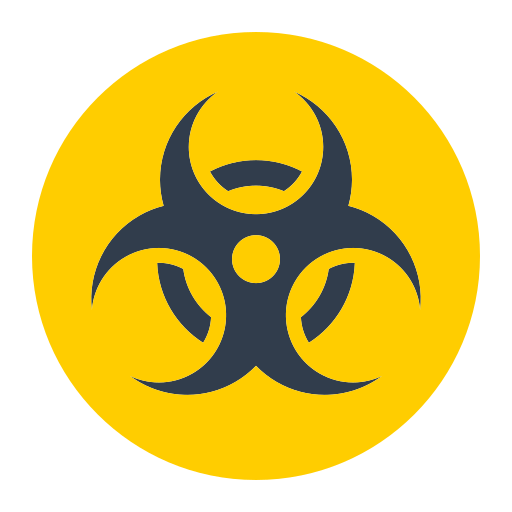 Biogefährdung as rendered by Toss Face