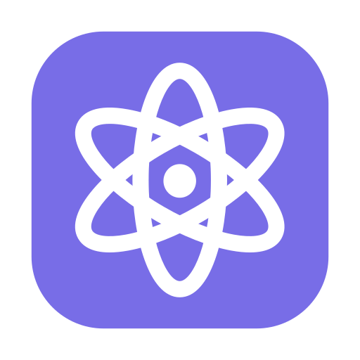 atom symbol as rendered by Toss Face