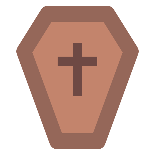 coffin as rendered by Toss Face