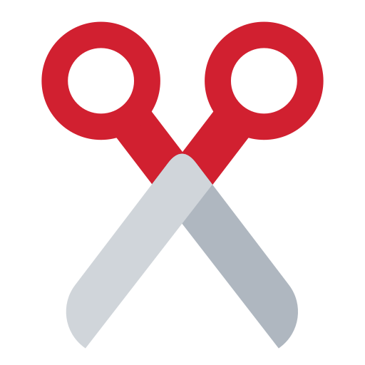 scissors as rendered by Toss Face