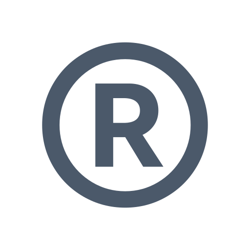 registered as rendered by Toss Face