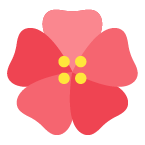 Hibiscus as drawn by Toss Face in February 2022