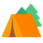 Camping as drawn by Toss Face in February 2022