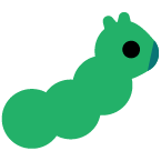 Bug as drawn by Toss Face in February 2022