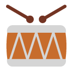 Drum as drawn by Toss Face in February 2022
