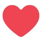 Rotes Herz as drawn by Toss Face in February 2022