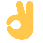 OK Hand as drawn by Toss Face in March 2022