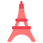 Tokyo Tower as drawn by Toss Face in March 2022