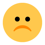 Worried Face as drawn by Toss Face in March 2022