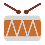 Drum as drawn by Toss Face in March 2022