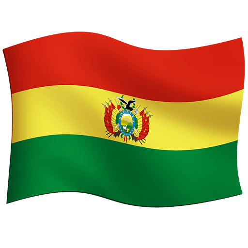 flag: Bolivia as rendered by Twitter Emoji Stickers