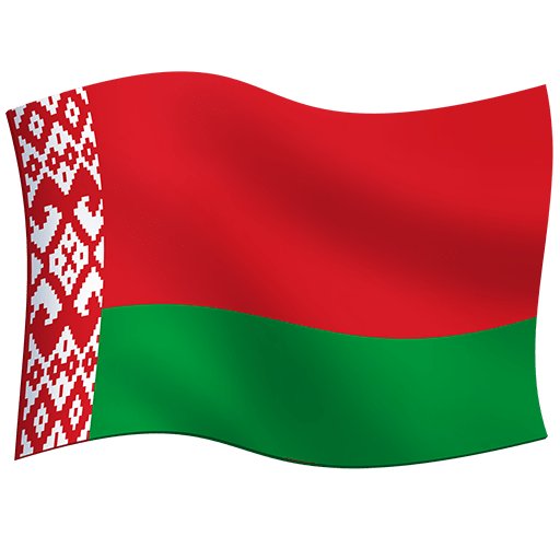 flag: Belarus as rendered by Twitter Emoji Stickers