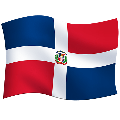 flag: Dominican Republic as rendered by Twitter Emoji Stickers
