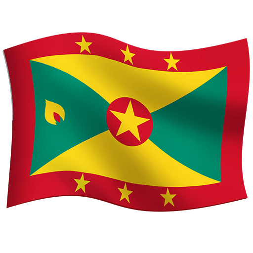bandeira: Granada as rendered by Twitter Emoji Stickers