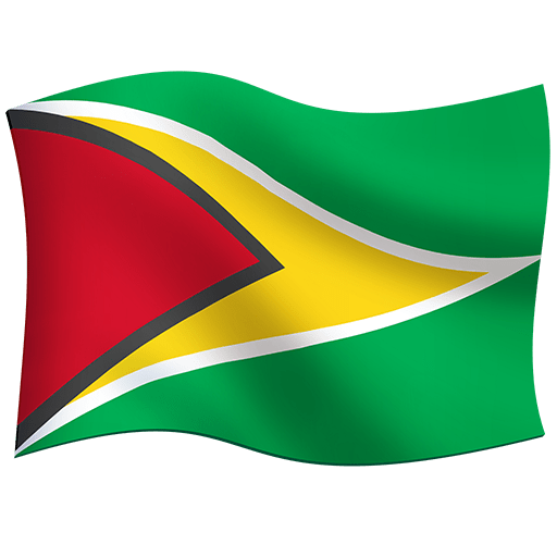 flag: Guyana as rendered by Twitter Emoji Stickers
