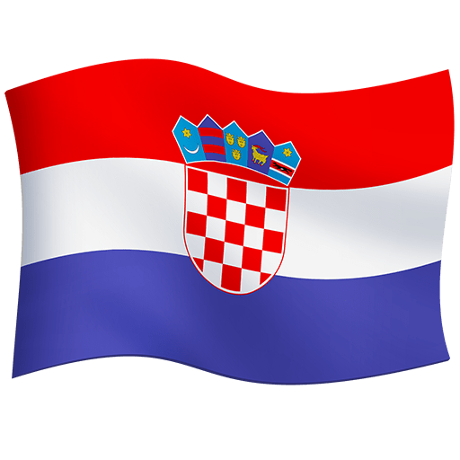 flag: Croatia as rendered by Twitter Emoji Stickers