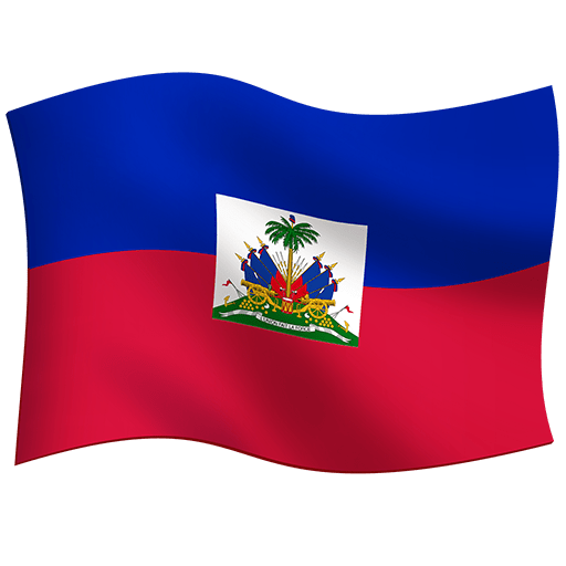 flag: Haiti as rendered by Twitter Emoji Stickers
