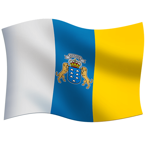 flag: Canary Islands as rendered by Twitter Emoji Stickers