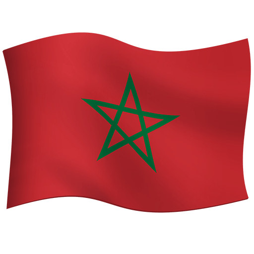 flag: Morocco as rendered by Twitter Emoji Stickers