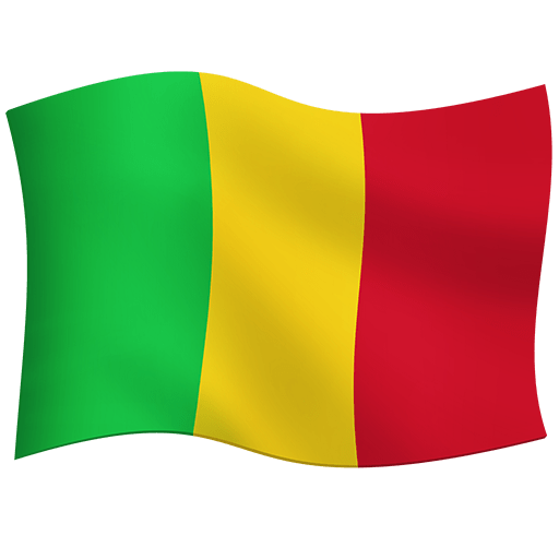bandiera: Mali as rendered by Twitter Emoji Stickers