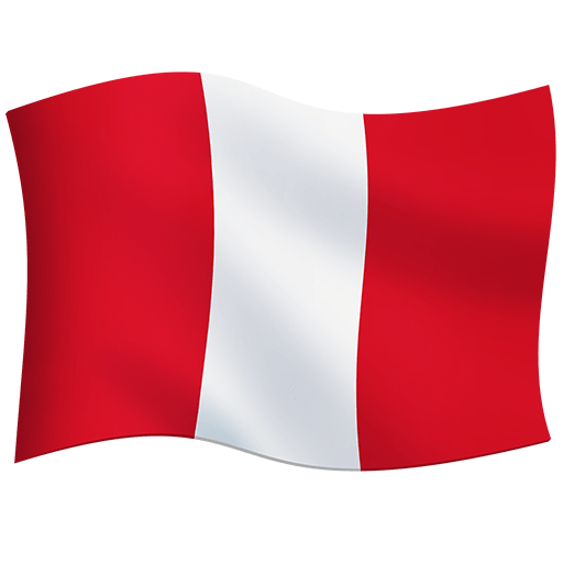 bandeira: Peru as rendered by Twitter Emoji Stickers