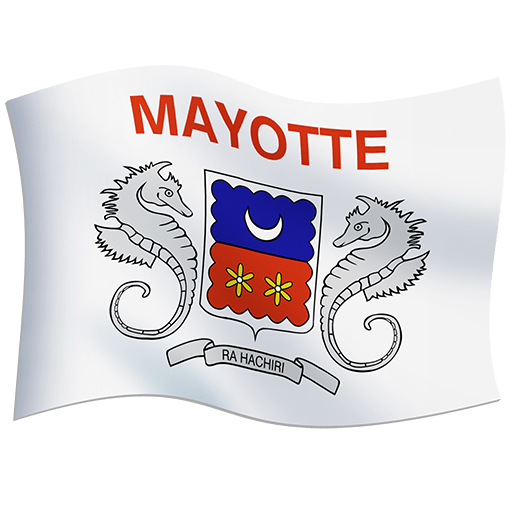flag: Mayotte as rendered by Twitter Emoji Stickers