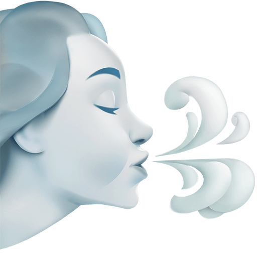 ์ผ๊ตด์ด ์๋ ๋ฐ๋ as rendered by Twitter Emoji Stickers