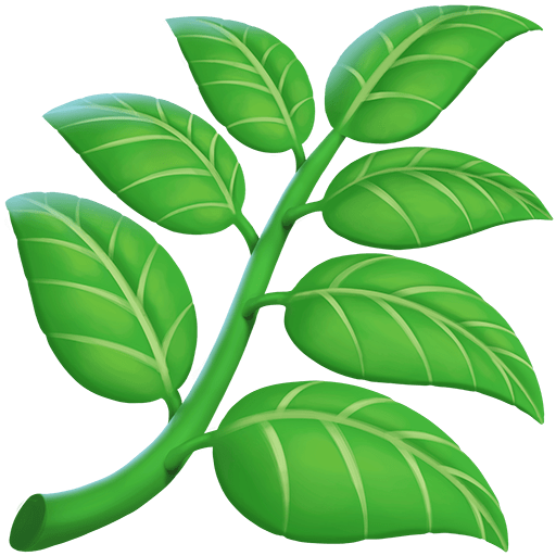 herb as rendered by Twitter Emoji Stickers