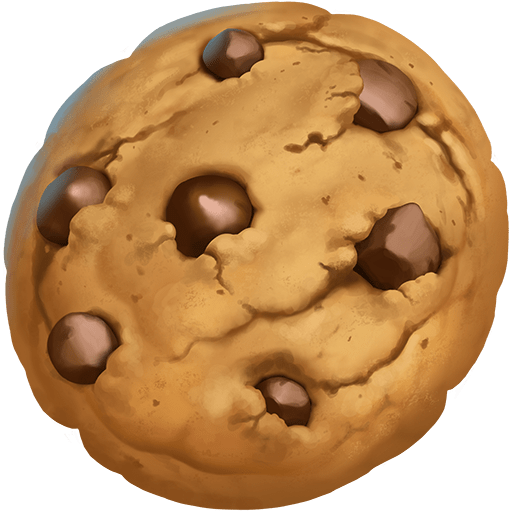 cookie as rendered by Twitter Emoji Stickers