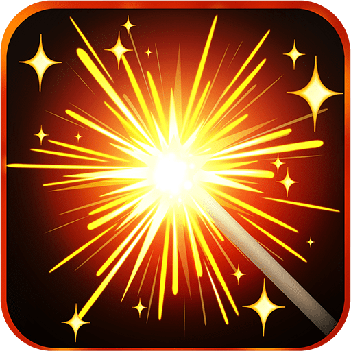 sparkler as rendered by Twitter Emoji Stickers