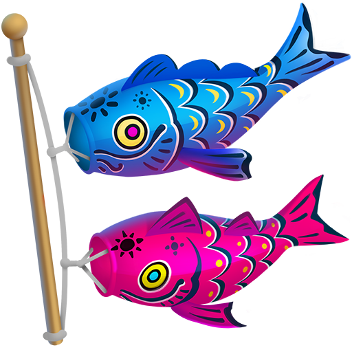 قصاصات ملونة as rendered by Twitter Emoji Stickers