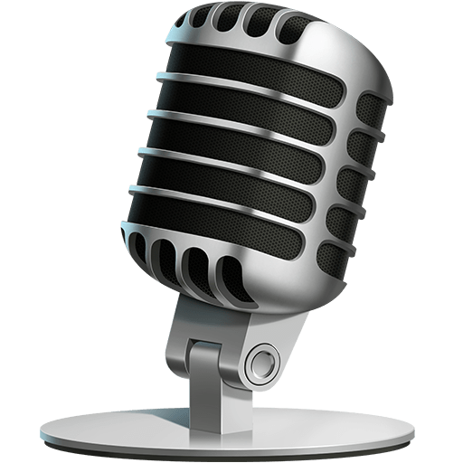 microfono radiofonico as rendered by Twitter Emoji Stickers