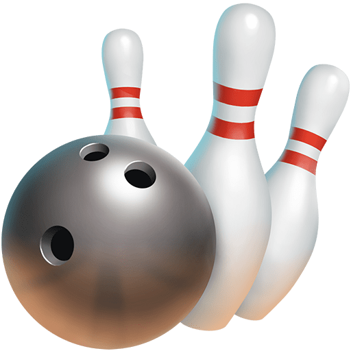 bowling as rendered by Twitter Emoji Stickers