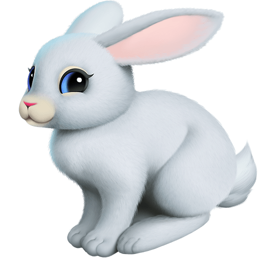 Rabbit as drawn by Twitter Emoji Stickers in 13.1