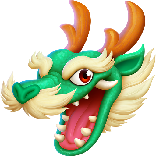용 얼굴 as rendered by Twitter Emoji Stickers