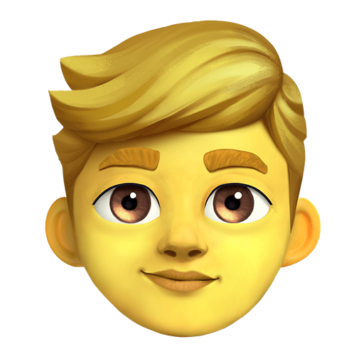 bambino as rendered by Twitter Emoji Stickers